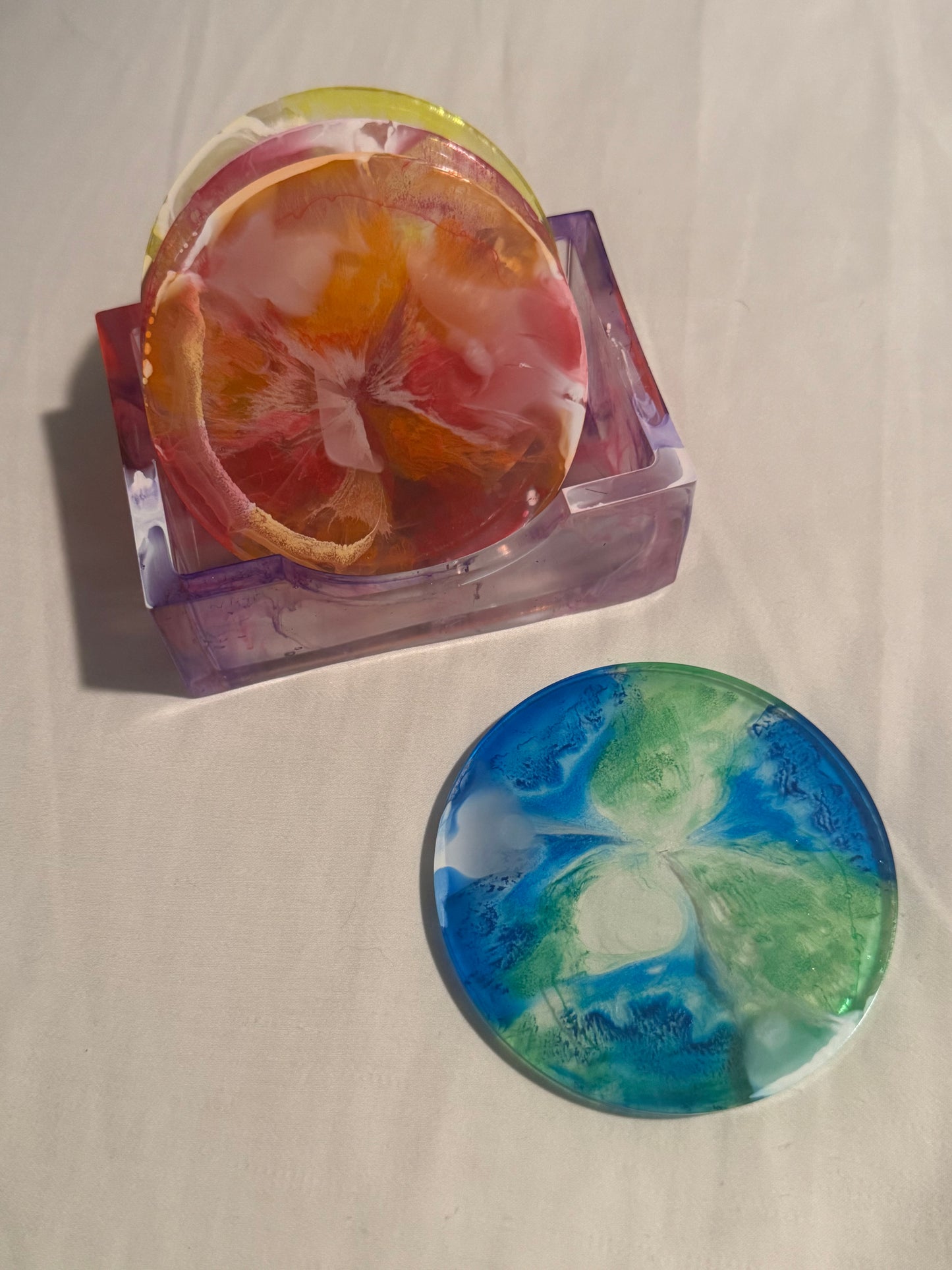 Watercolor Coaster Set