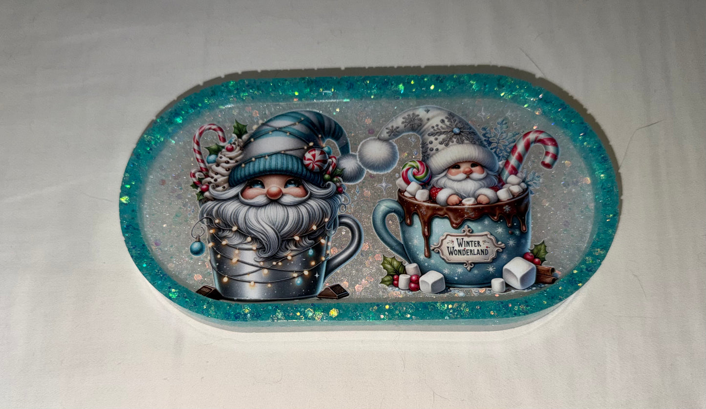 Blue / White Gnome Trinket Tray