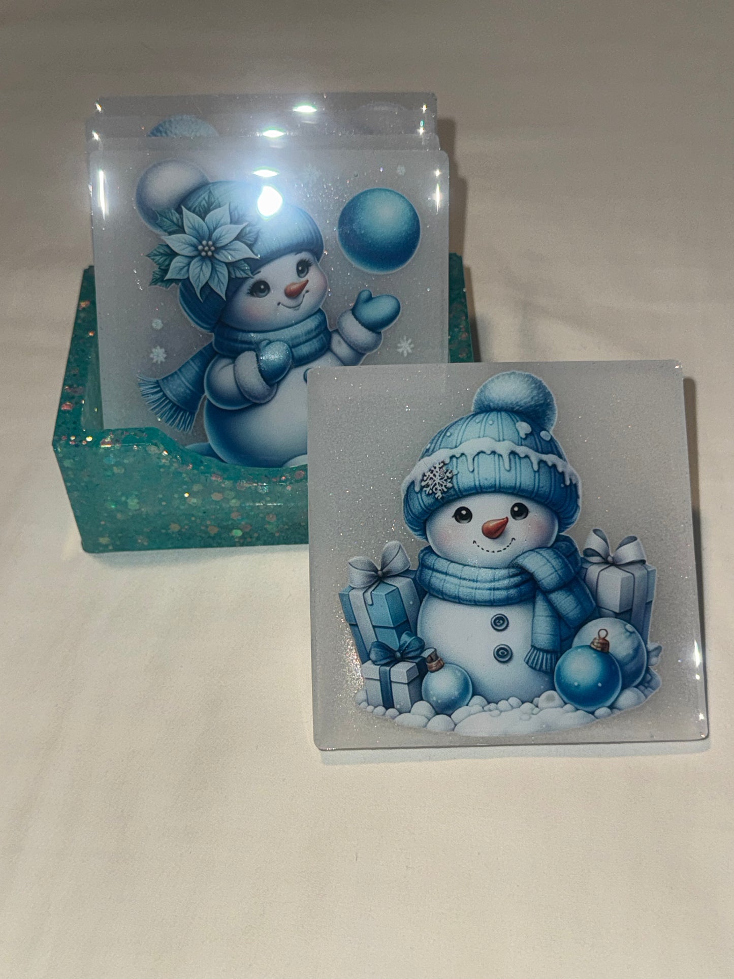 Snowmen Coasters