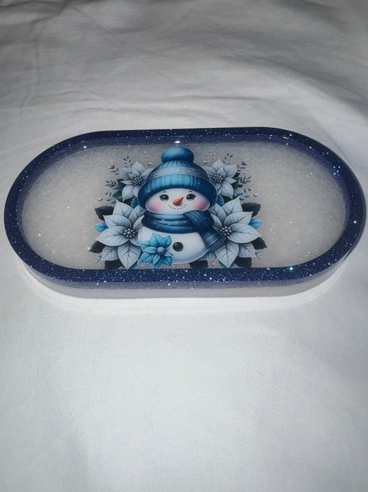 Snowman Trinket Tray