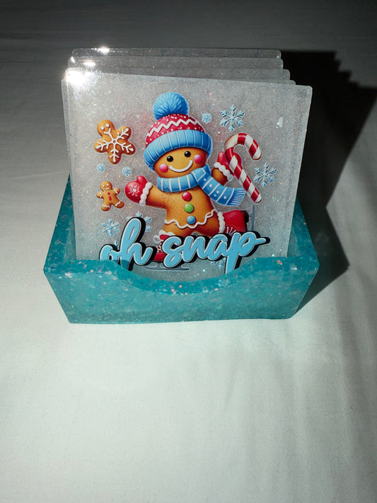 Gingerbread Men Coasters