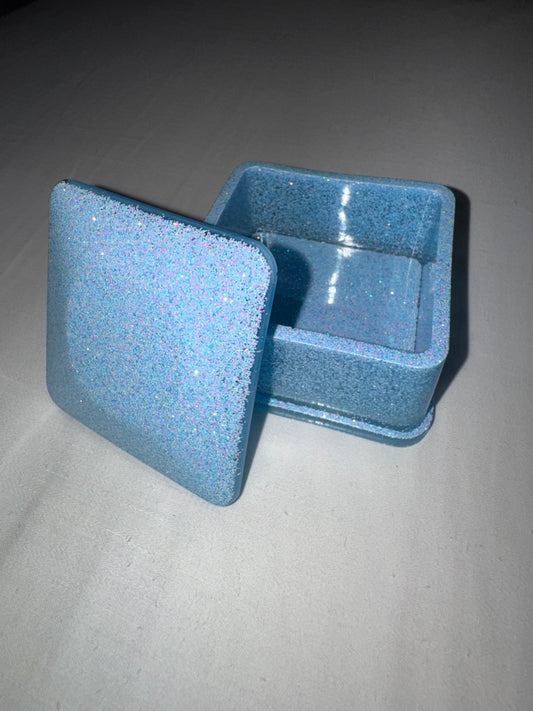 Baby Blue Trinket Box