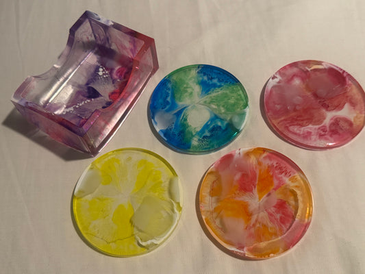 Watercolor Coaster Set