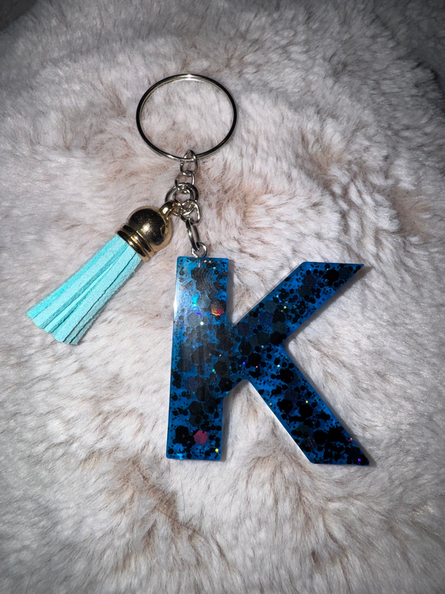 Custom Initial Keychain