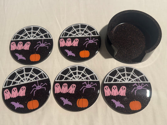 Halloween Coaster Set
