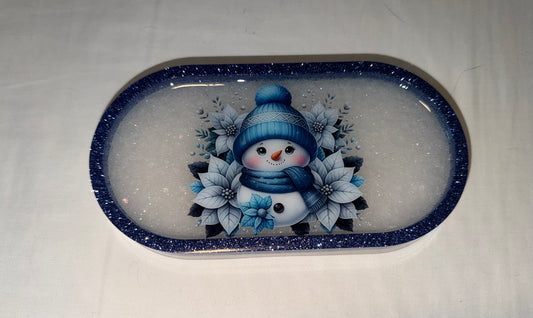 Snowman Trinket Tray