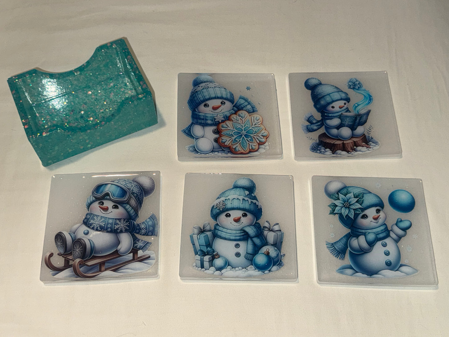Snowmen Coasters