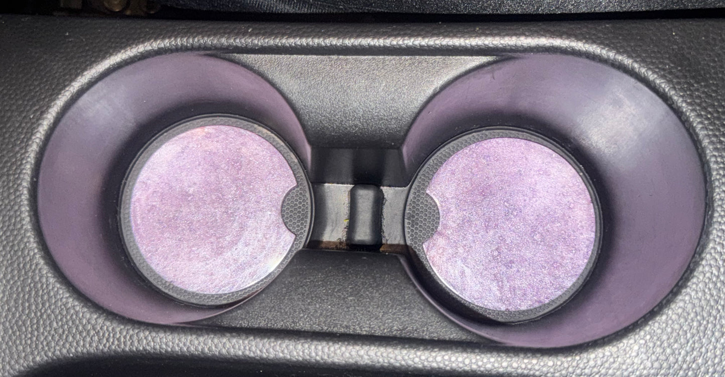 Purple Car Coasters