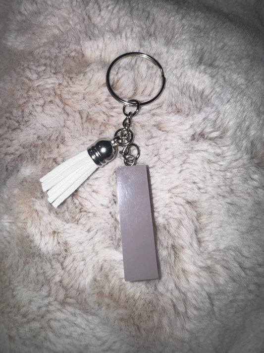 I Gray Keychain