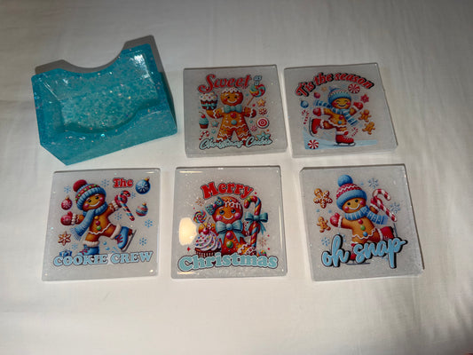 Gingerbread Men Coasters